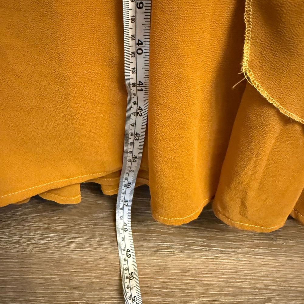 Baltic Born Mustard/Gold Wrap Maxi Dress - Picture 10 of 13